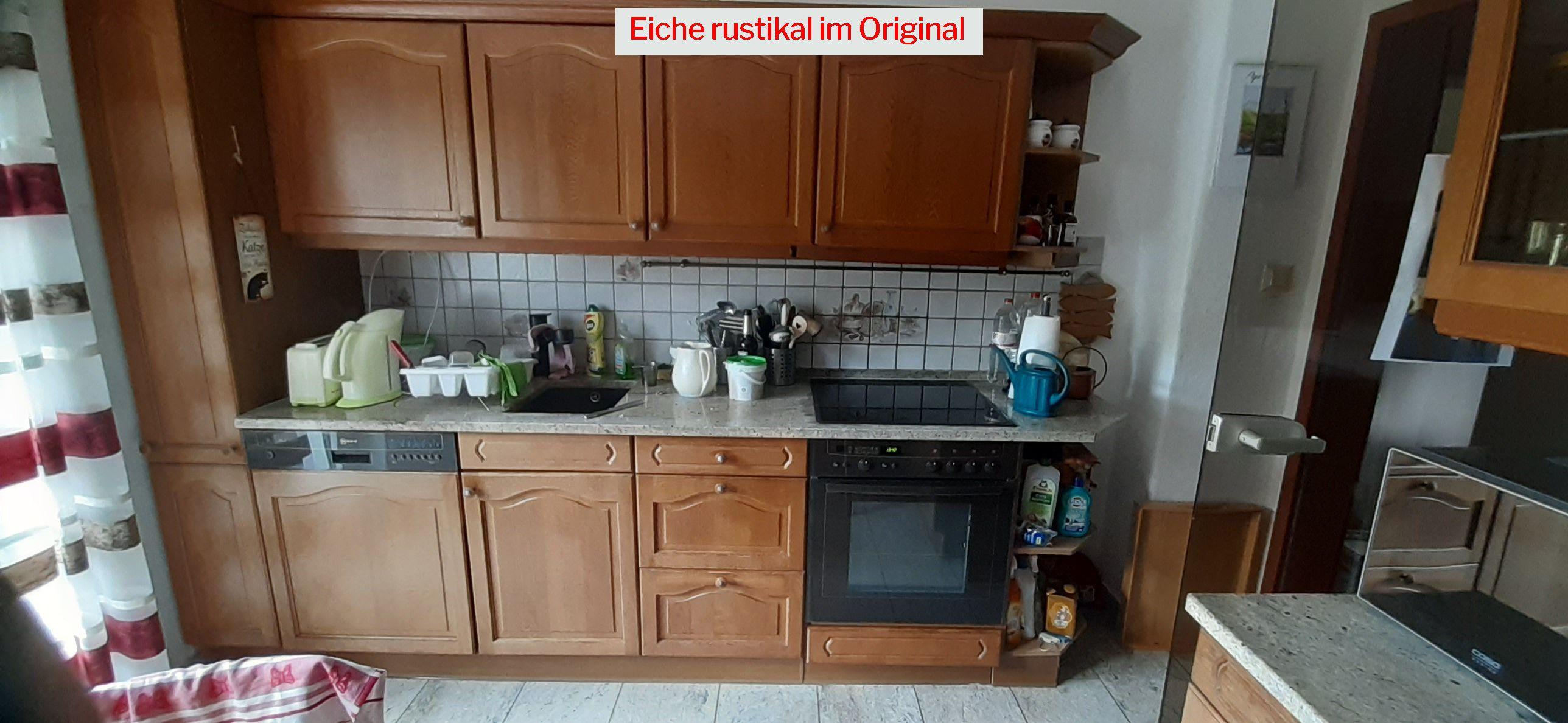 alte Eiche rustikal Küche als Negativbeispiel